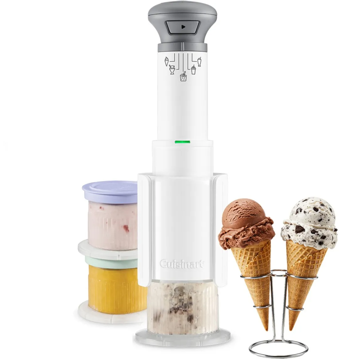 Cuisinart 5-in-1 IJsmachine ICE201E - Wit