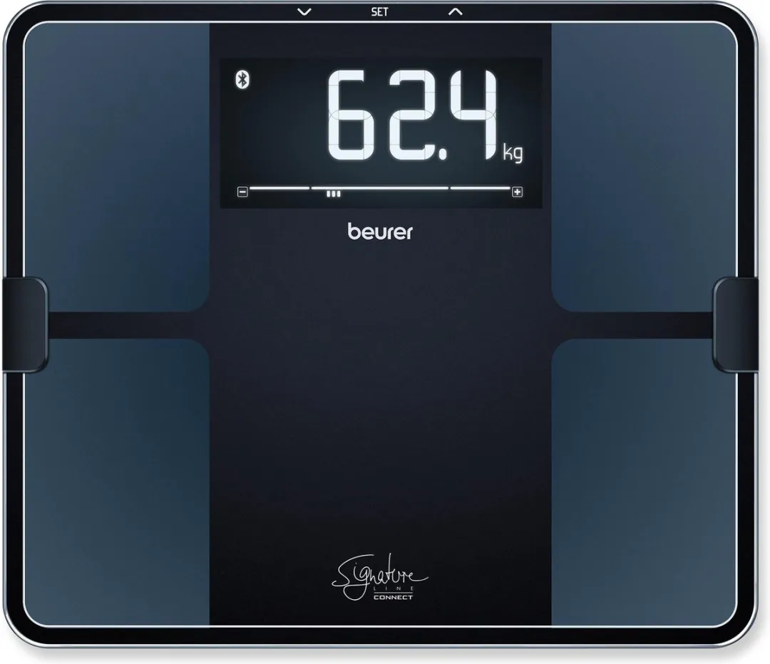 Beurer BF 915 SignatureLine Personenweegschaal - 200kg - 8 Gebruikers - Zwart