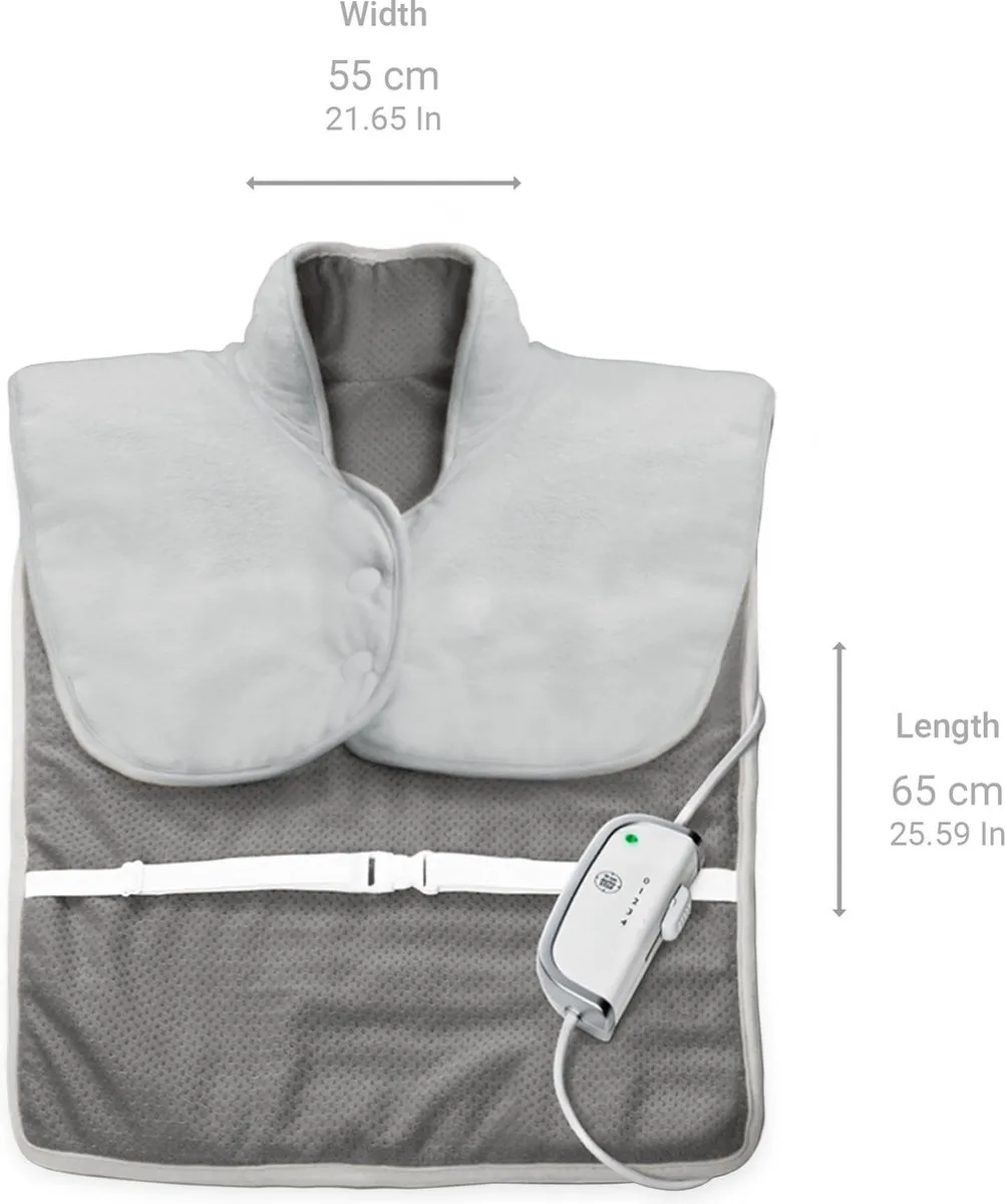 Medisana HP 630 Rug- en Nekwarmtekussen - 4 standen - Grijs