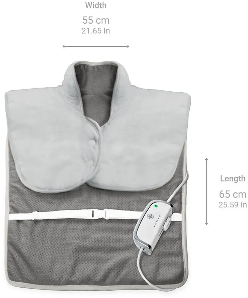 Medisana HP 630 Rug- en Nekwarmtekussen - 4 standen - Grijs