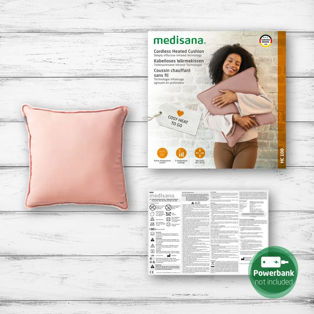Medisana HC 100 Warmtekussen - Roze - afbeelding 6 van 6