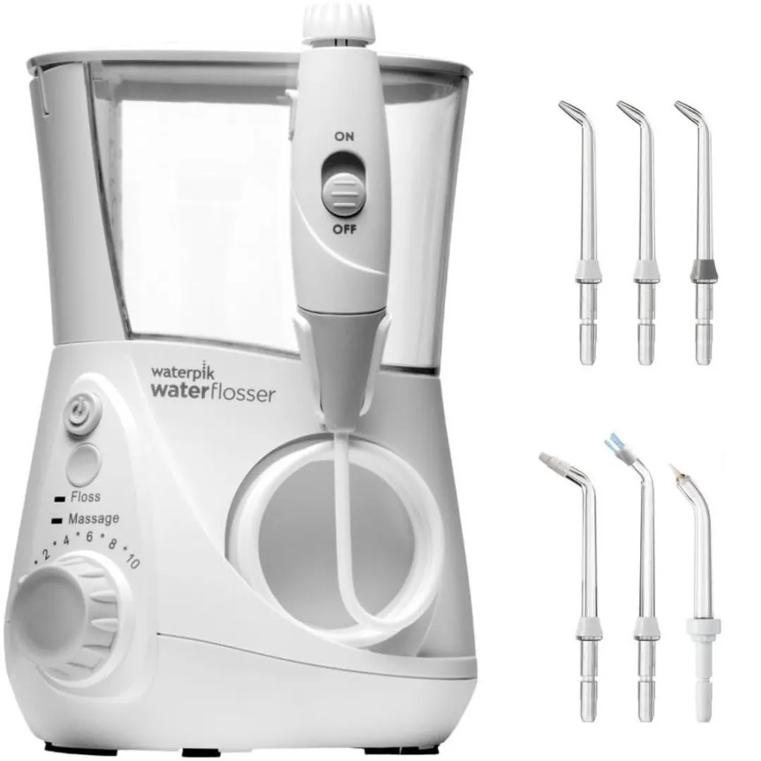 Waterpik Ultra Professional WF-660 Waterflosser - 10 standen - 6 opzetstukken - Wit