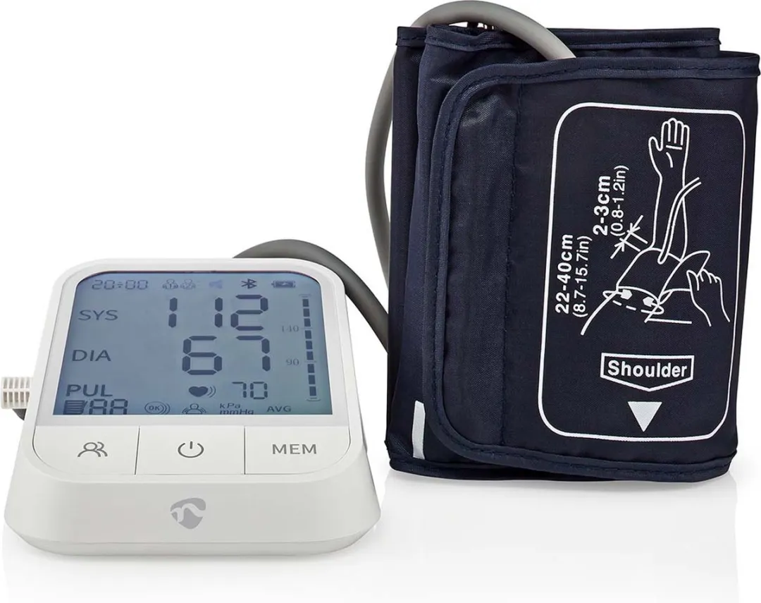 Nedis SmartLife BTHBP10WT Bloeddrukmeter Arm