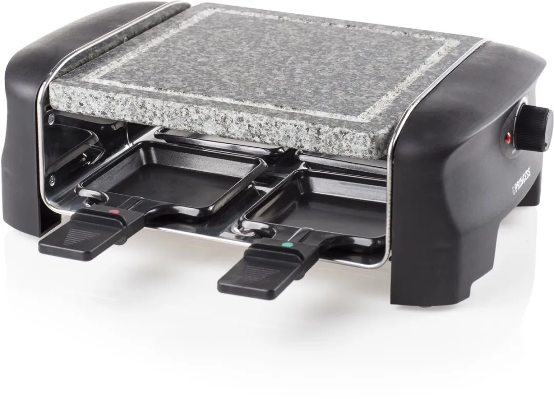 Princess Gourmetstel 162810 Raclette Steengrill - 4 Personen 600W
