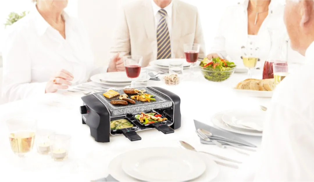 Princess Gourmetstel 162810 Raclette Steengrill - 4 Personen 600W