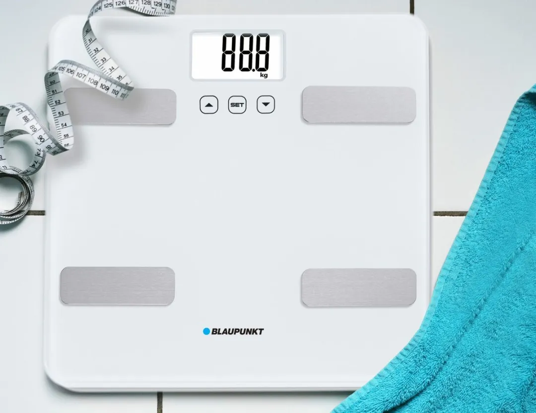 Blaupunkt BSM501 Analyse-Personenweegschaal 150kg - 12 Personen - Wit - afbeelding 3 van 3