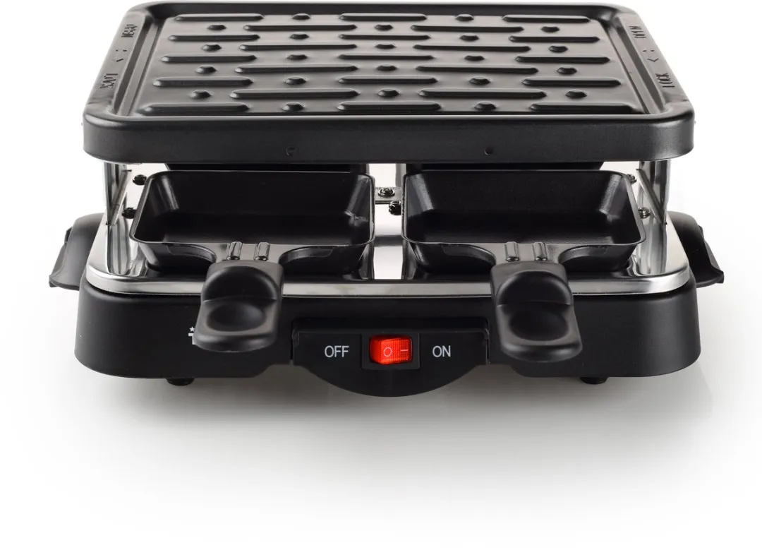 Tristar Gourmetset RA-2949 - 500W - 4 Personen - Zwart