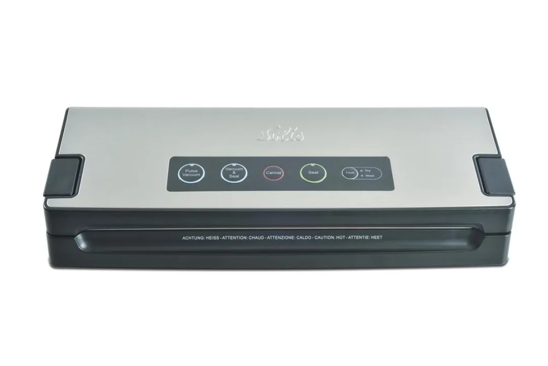 Solis Vac Premium 574 Vacumeermachine - Vacuümmachine met Slangaansluiting - Vacuüm Sealer - Grijs