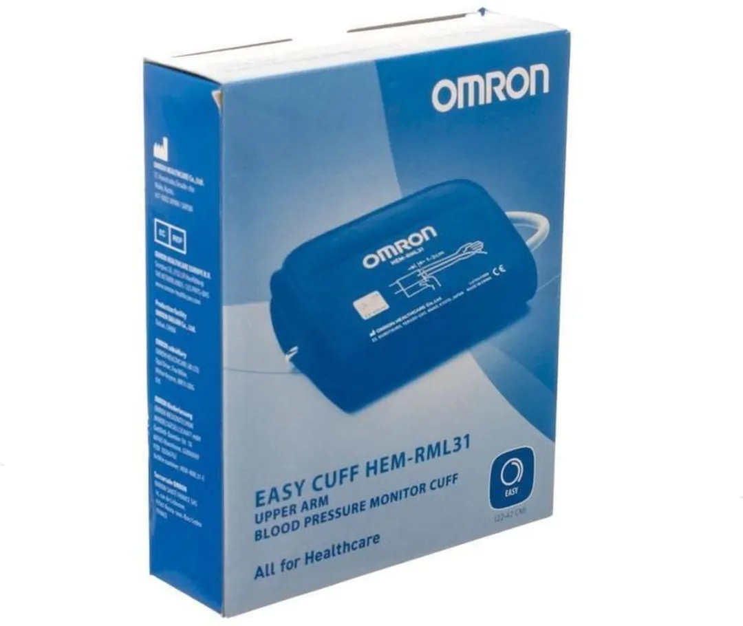 Omron Manchet Easy Cuff HEM-RML31 - Medium/Large - Zwart