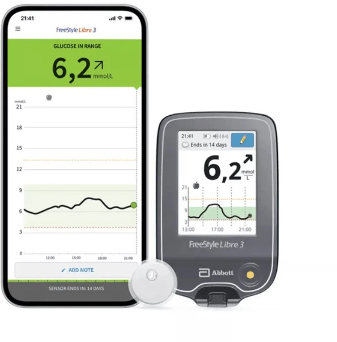 Freestyle Libre 3 Plus - Diabetes Glucose Sensor Glucose Meter