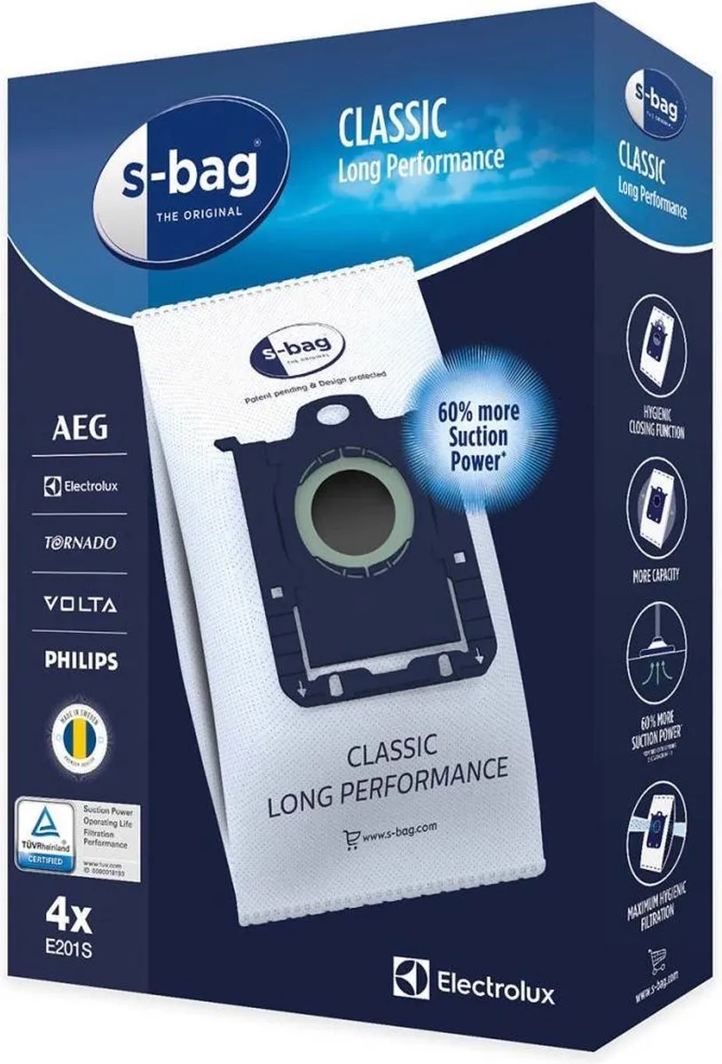 Electrolux S-bag E201S Stofzuigerzakken