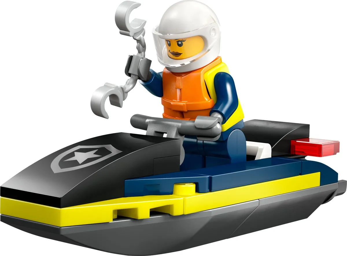 LEGO City 30693 Politie Waterscooter - 29 Stukken