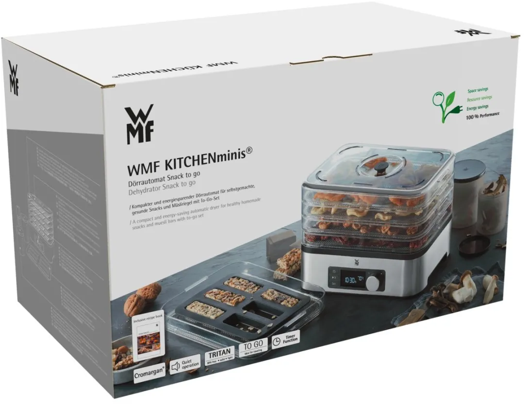 WMF KITCHENminis Snack-to-Go Voedseldroger RVS - 5 Lades