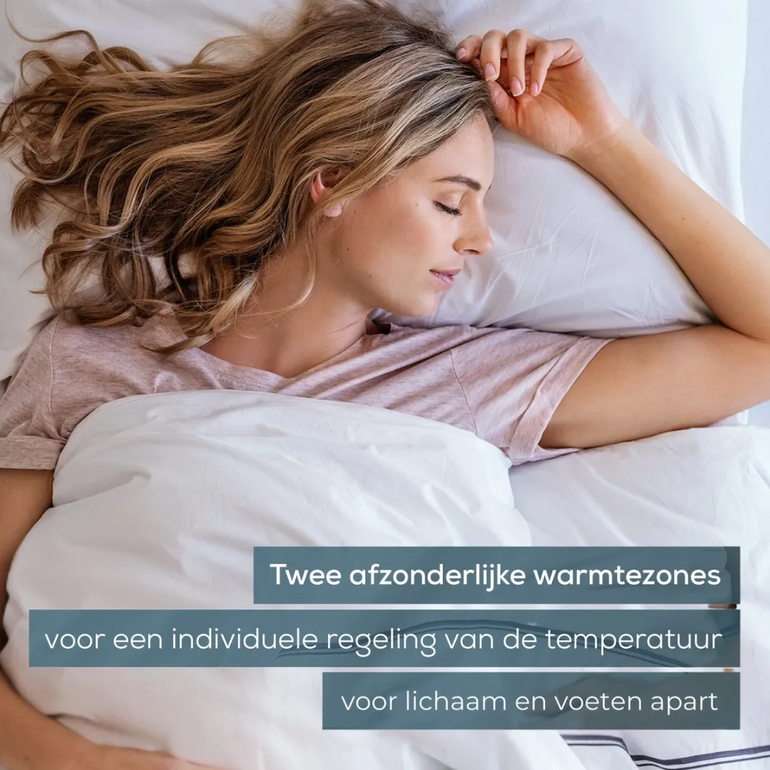 Beurer UB 56 Elektrische Onderdeken 2 Persoons - 150x160cm - Wit