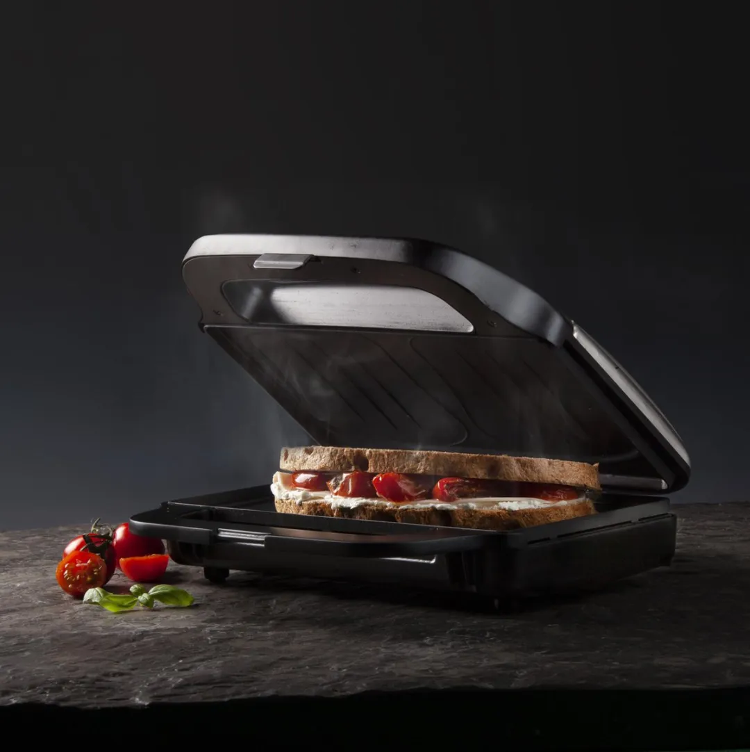 Domo DO9195C Big Croque XL Tostiapparaat - 900W - Zwart