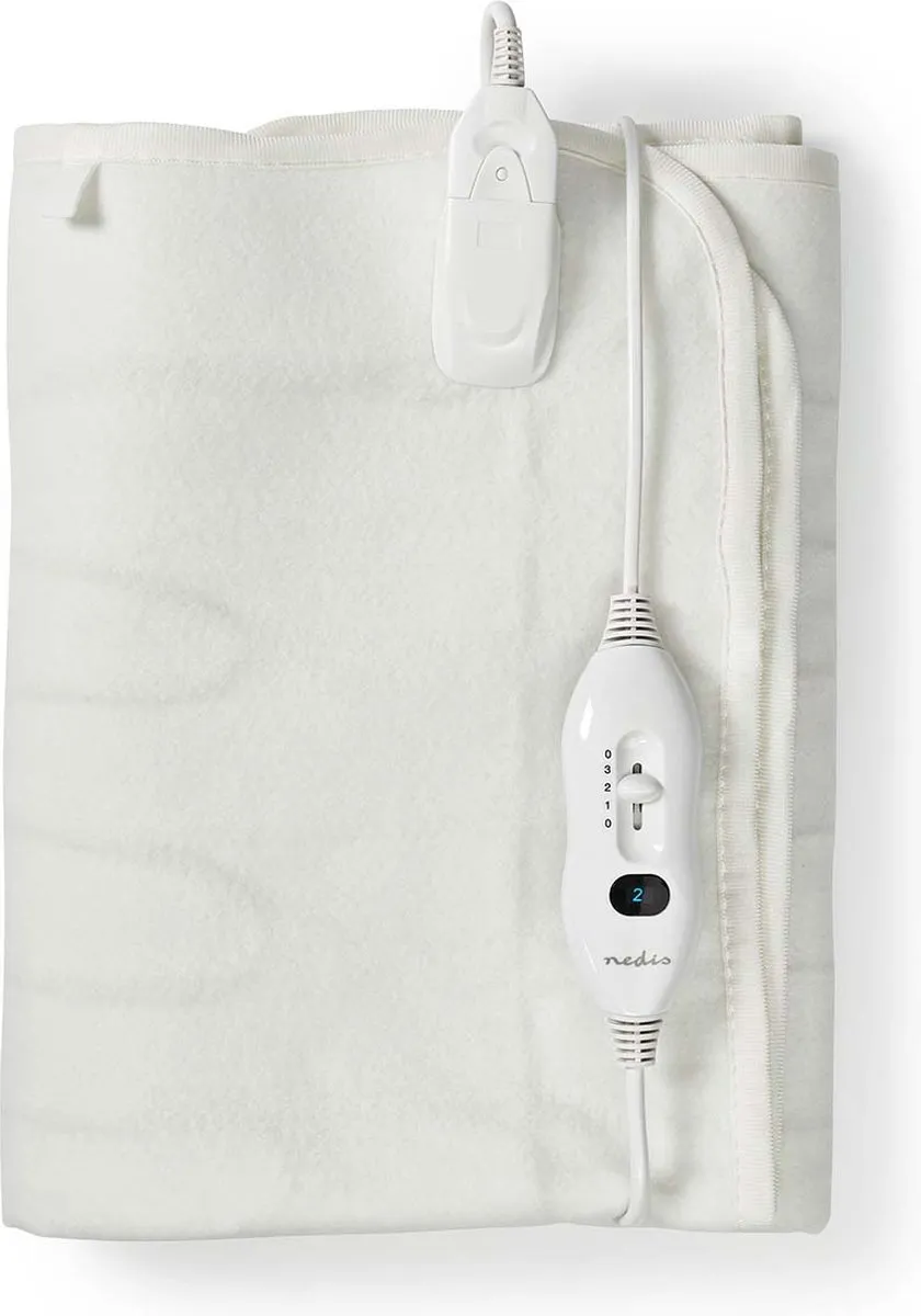 Nedis PEBL110CWT1 Elektrische Onderdeken 150x80cm - 3 Warmtestanden - afbeelding 6 van 6