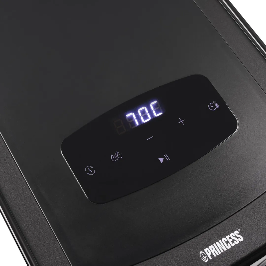 Princess 01.112398.01.001 Voedseldroger - 650W - 6 Lades - Zwart