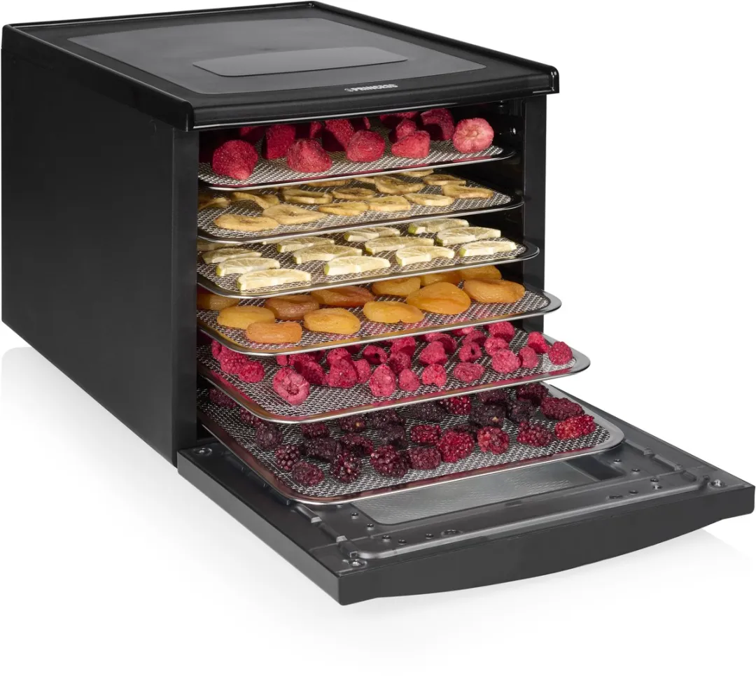 Princess 01.112398.01.001 Voedseldroger - 650W - 6 Lades - Zwart