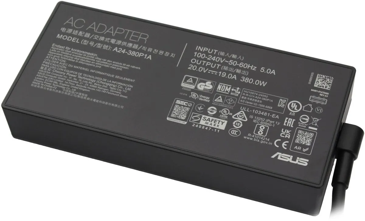 ASUS A24-380PA1 Laptopoplader 380W