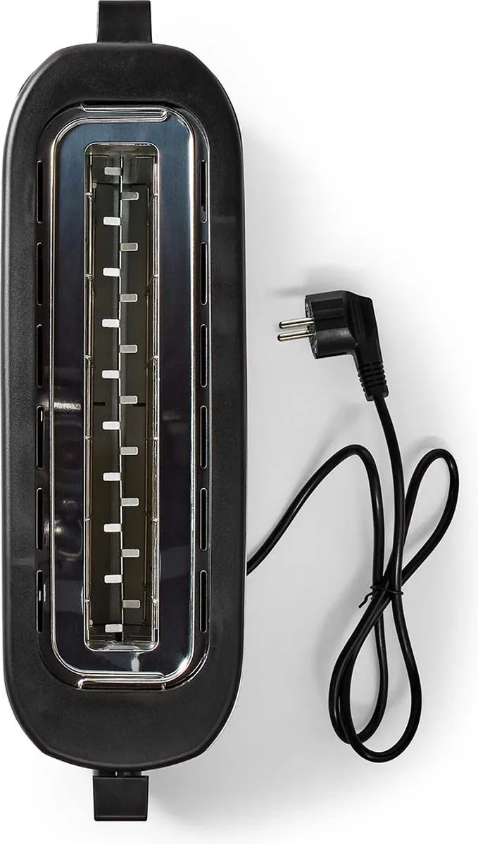 Nedis Broodrooster KABT310EAL 2 Sandwiches - 1000W - Aluminium