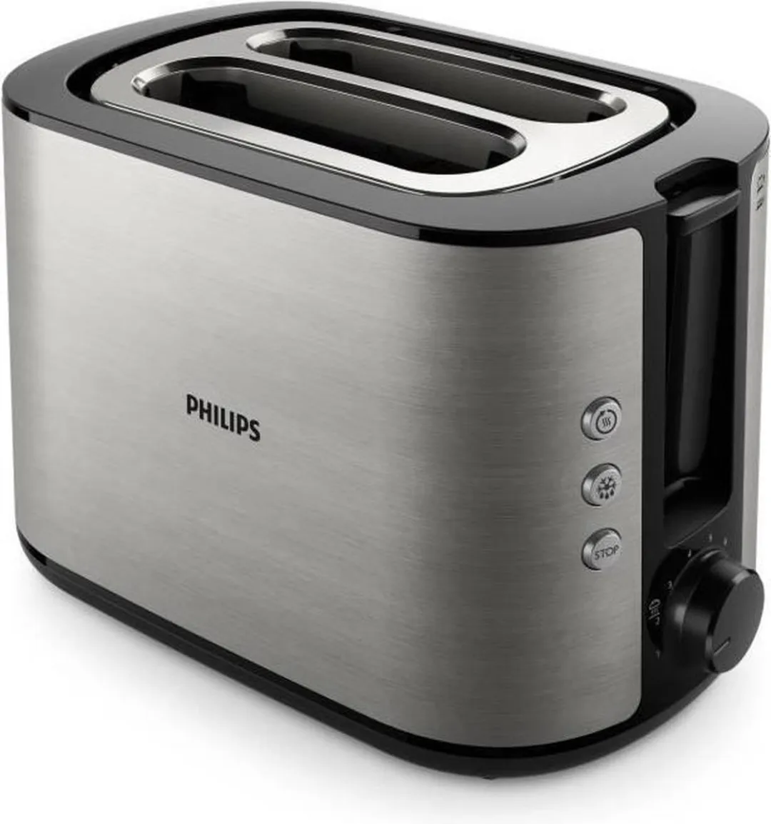 Philips Viva HD2650/90 Broodrooster 2 Snacks - 950W - Roestvrij staal