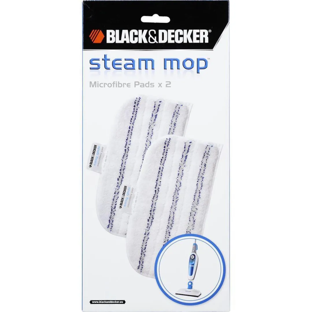 BLACK+DECKER FSMP20XJ Microvezel Stoomdoeken - 2 Stuks - Zwart - afbeelding 6 van 6
