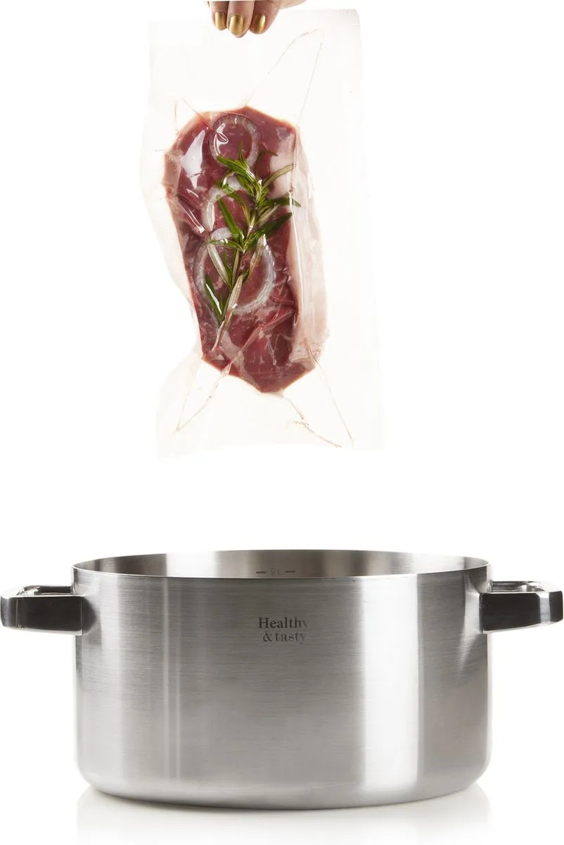 Domo DO331L Vacuüm Folielasapparaat 130W - Zwart/RVS - afbeelding 6 van 6