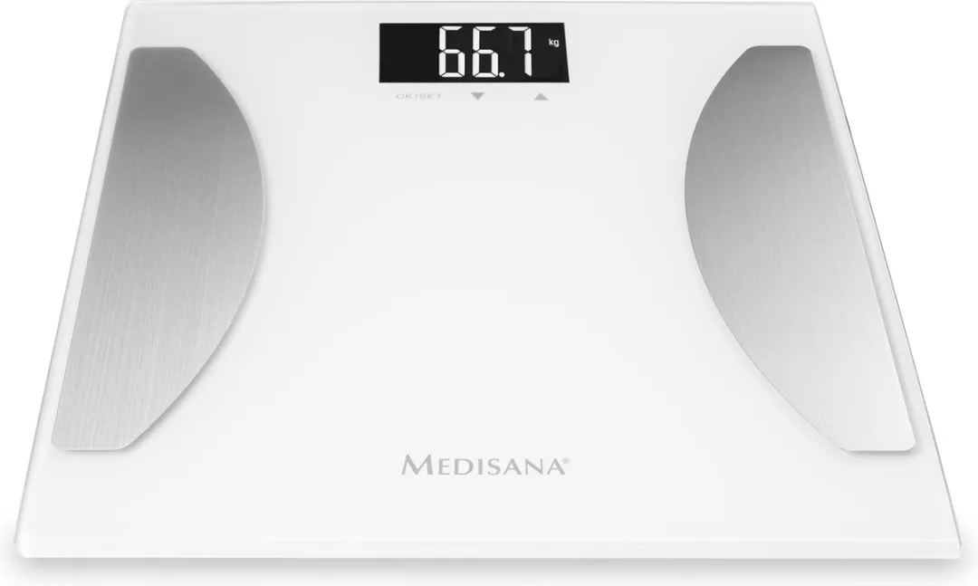 Medisana BS 477 Lichaamsanalyseweegschaal - 180 kg - 10 Personen - Wit