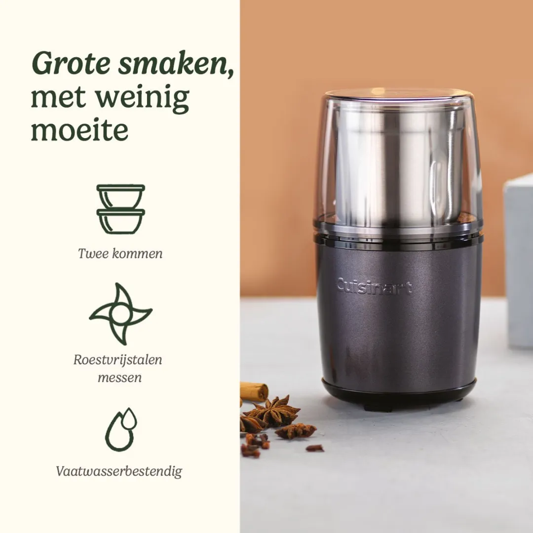 Cuisinart SS Spice Grinder SG21BE - 200W - Blauw