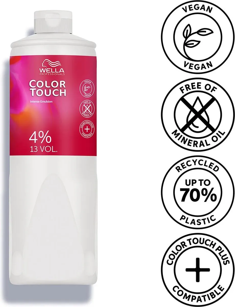Wella Professionals Color Touch Emulsie 4% 1000ml - afbeelding 6 van 6