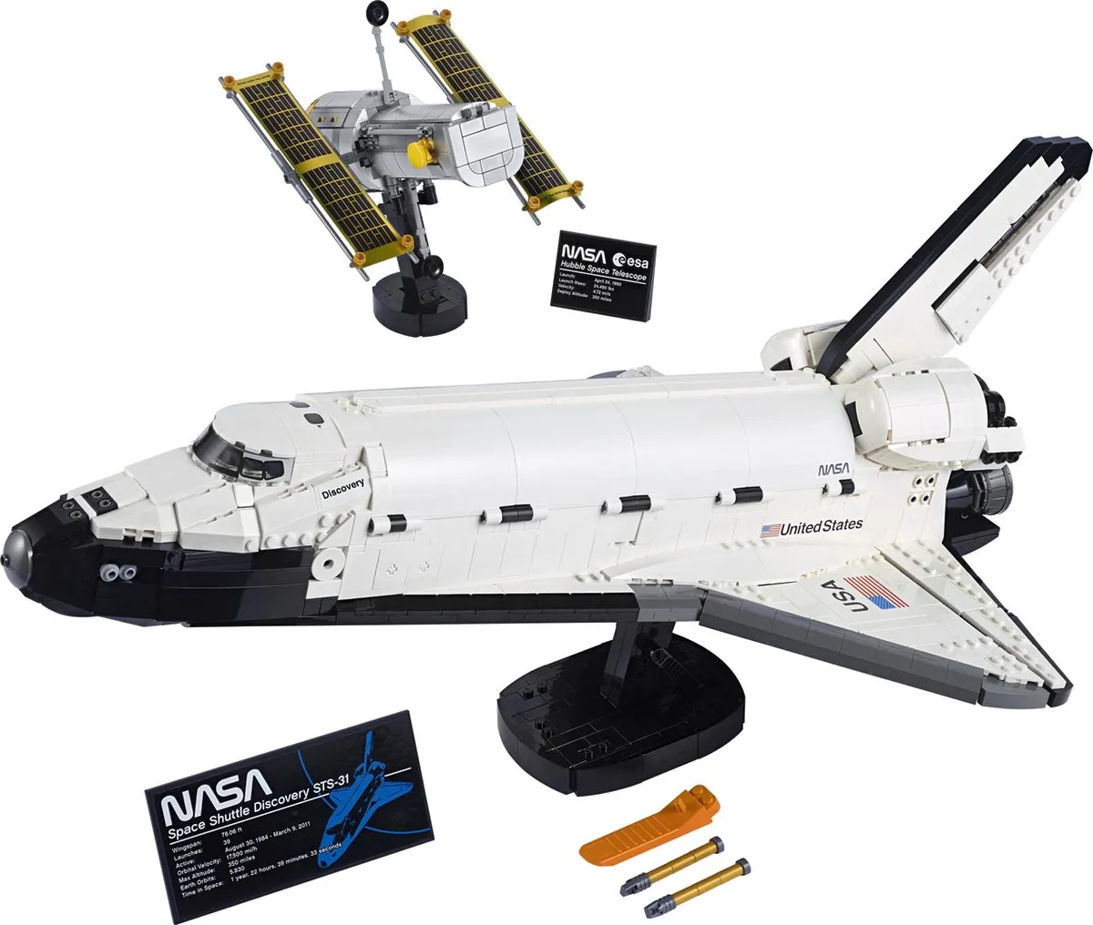 LEGO Creator Expert NASA Space Shuttle Discovery 10283 - 2354 Stukken