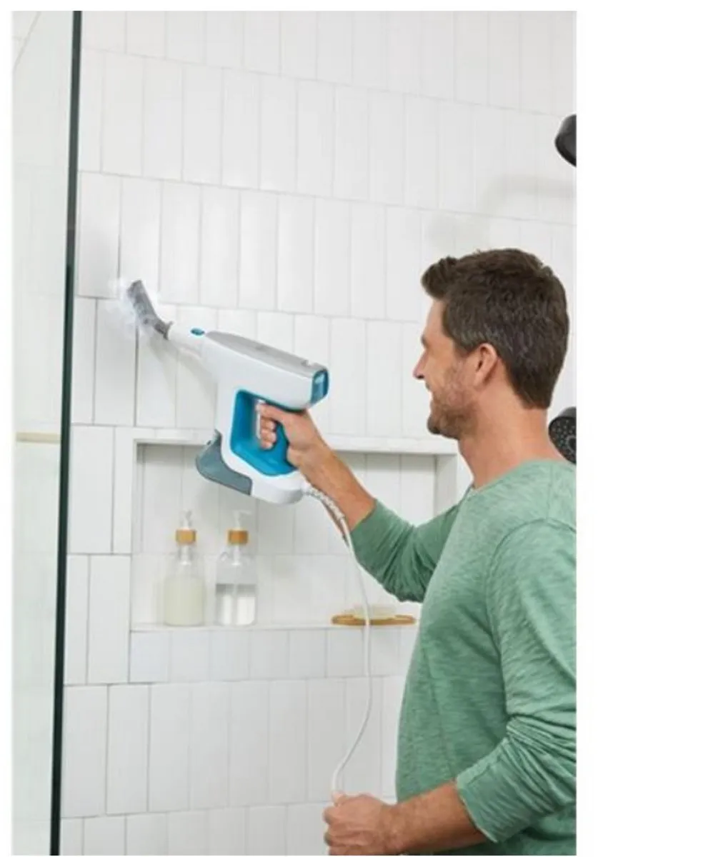 BLACK+DECKER BHSM15FX08-QS Stoomreiniger 1500W - 0,5L - Wit - afbeelding 6 van 6