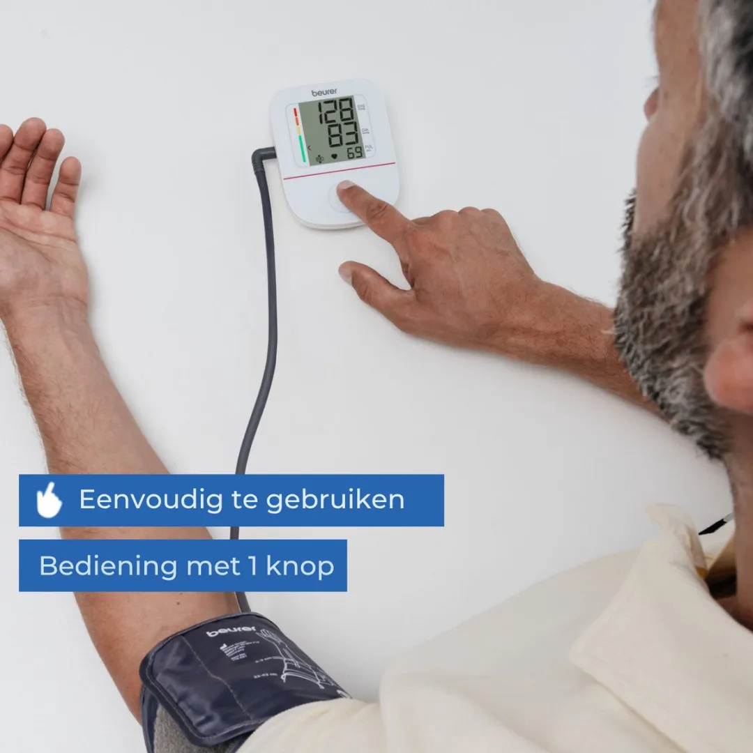 Beurer BM 23 Bloeddrukmeter Bovenarm - Manchet 22-42cm - USB-C - 4x AAA