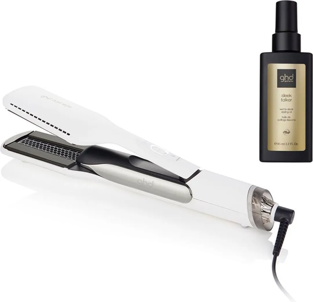 GHD Duet Style White + Styling Oil 95ml