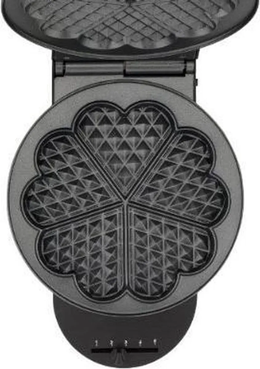 Tefal WM 310D Wafelijzer 1000W - 5 Wafels - Zilver/Zwart