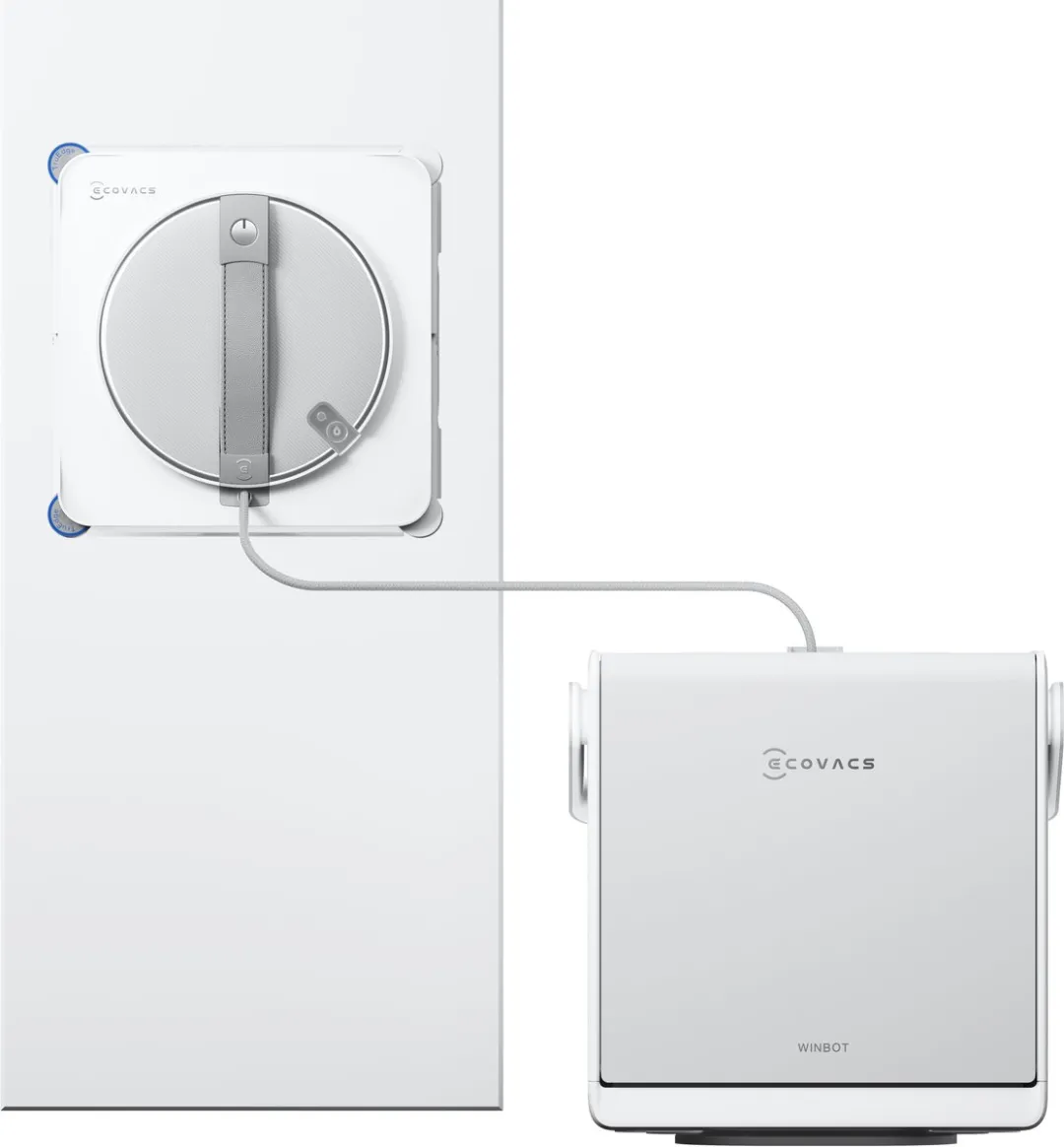 Ecovacs Winbot W2S Omni WG893-12 Ruitenreinigingsrobot - Wit