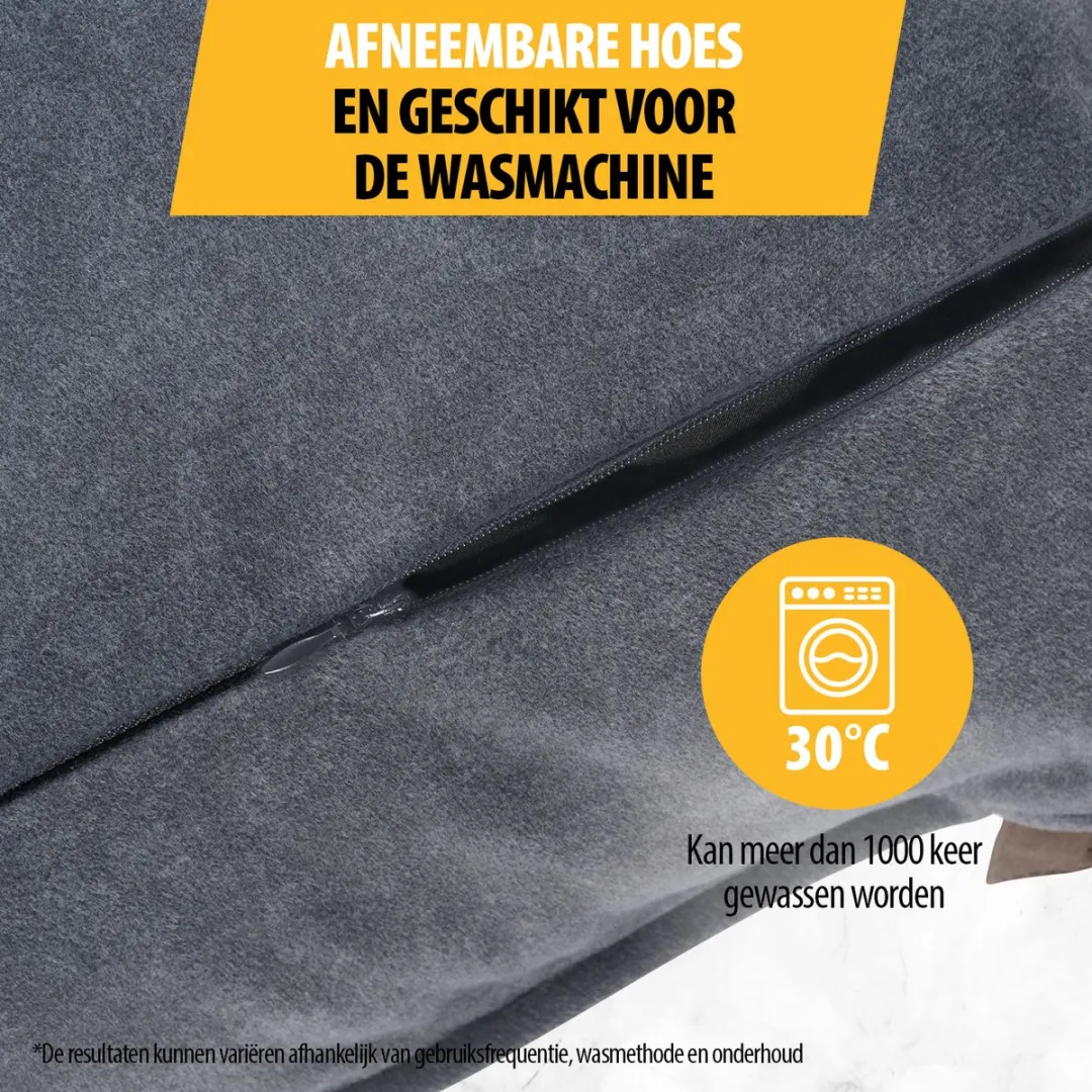 Tristar BW-4792 Draadloos Warmtekussen 45x45cm - Grijs