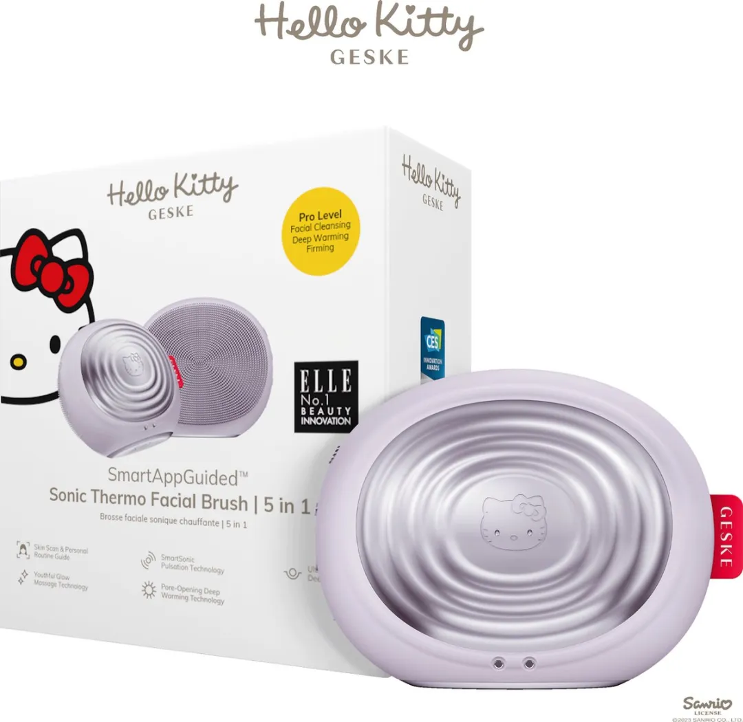 Hello Kitty GESKE Sonic Thermo Gezichtsborstel 5-in-1 HK000008PI01 - Pink - afbeelding 6 van 6