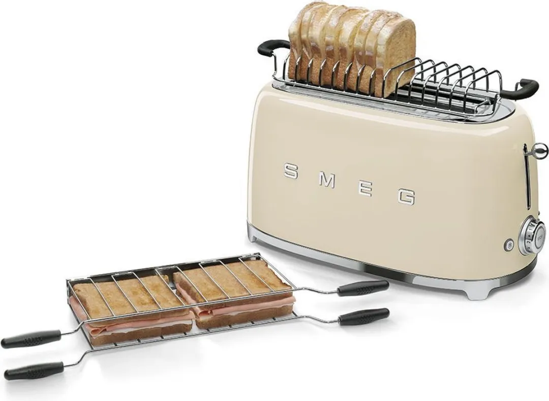 Smeg TSF02PBEU Broodrooster 1500W - Pastelblauw