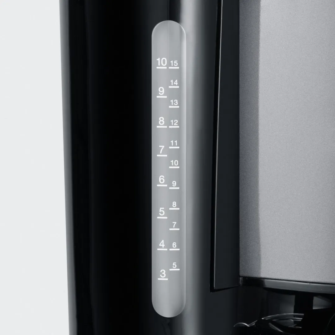Severin KA 9572 Filterkoffiezetapparaat - 1.25L - Antraciet/Zwart