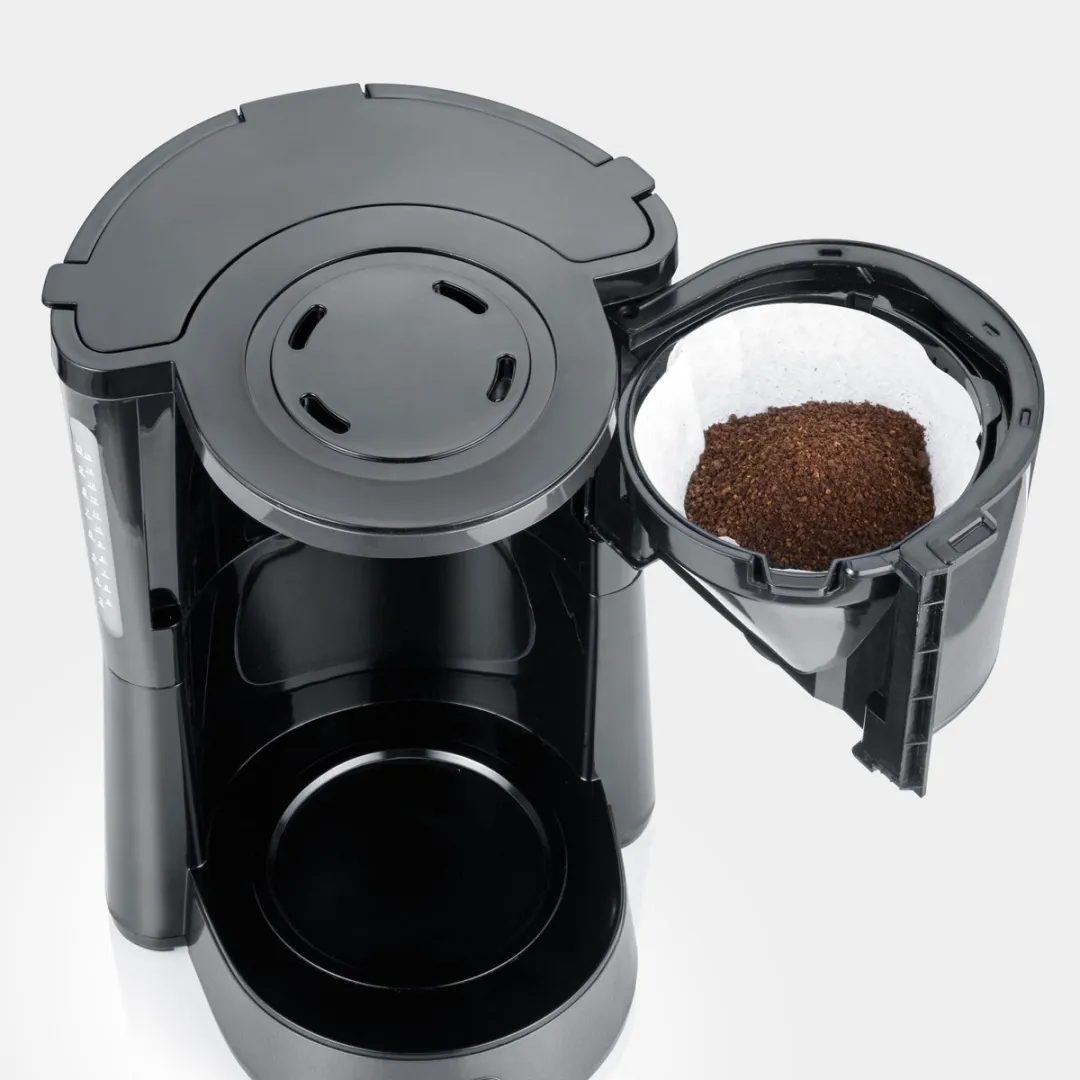 Severin KA 9572 Filterkoffiezetapparaat - 1.25L - Antraciet/Zwart