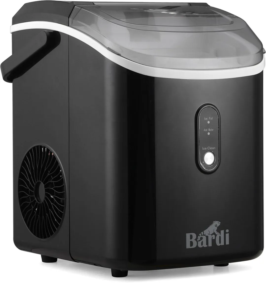Bardi 1.1 Nugget IJsblokjesmachine 150W - Zwart