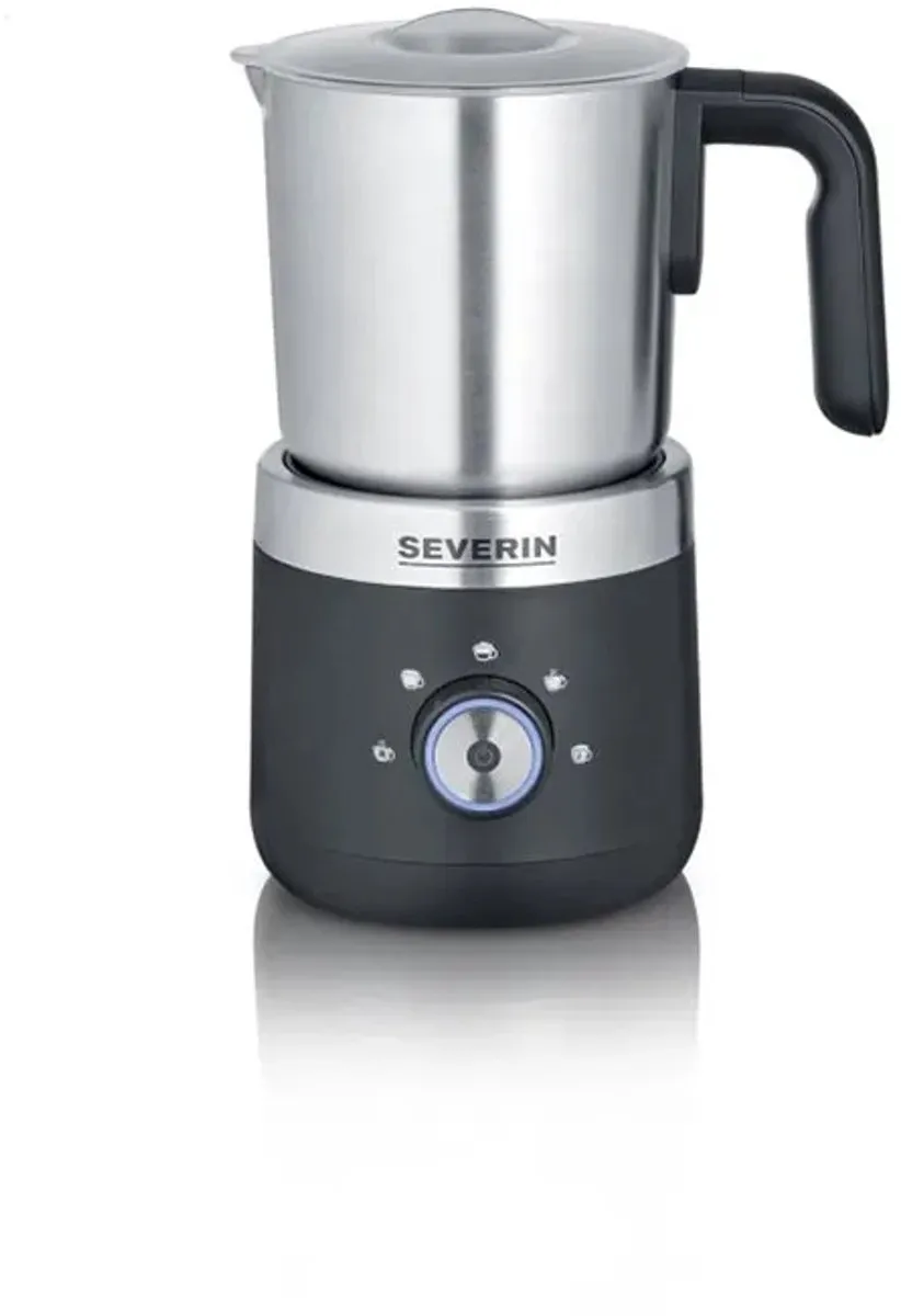 Severin SM 3588 Melkopschuimer 550W - 300ml - Zwart/RVS
