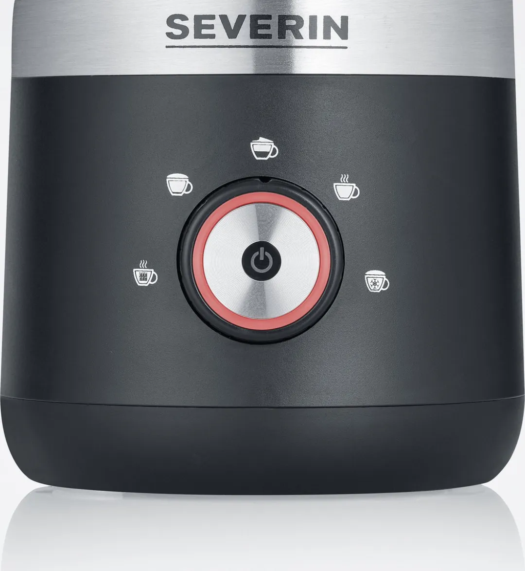Severin SM 3588 Melkopschuimer 550W - 300ml - Zwart/RVS