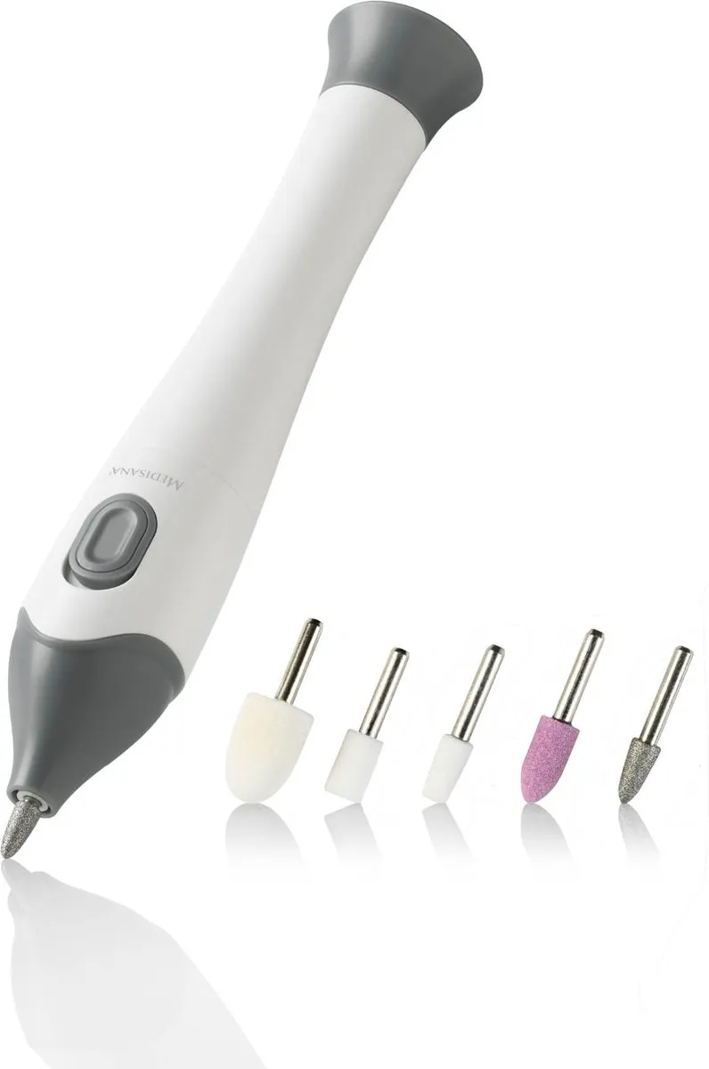 Medisana MP 810 Manicure & Pedicureset - 2x Accu - Wit/Grijs