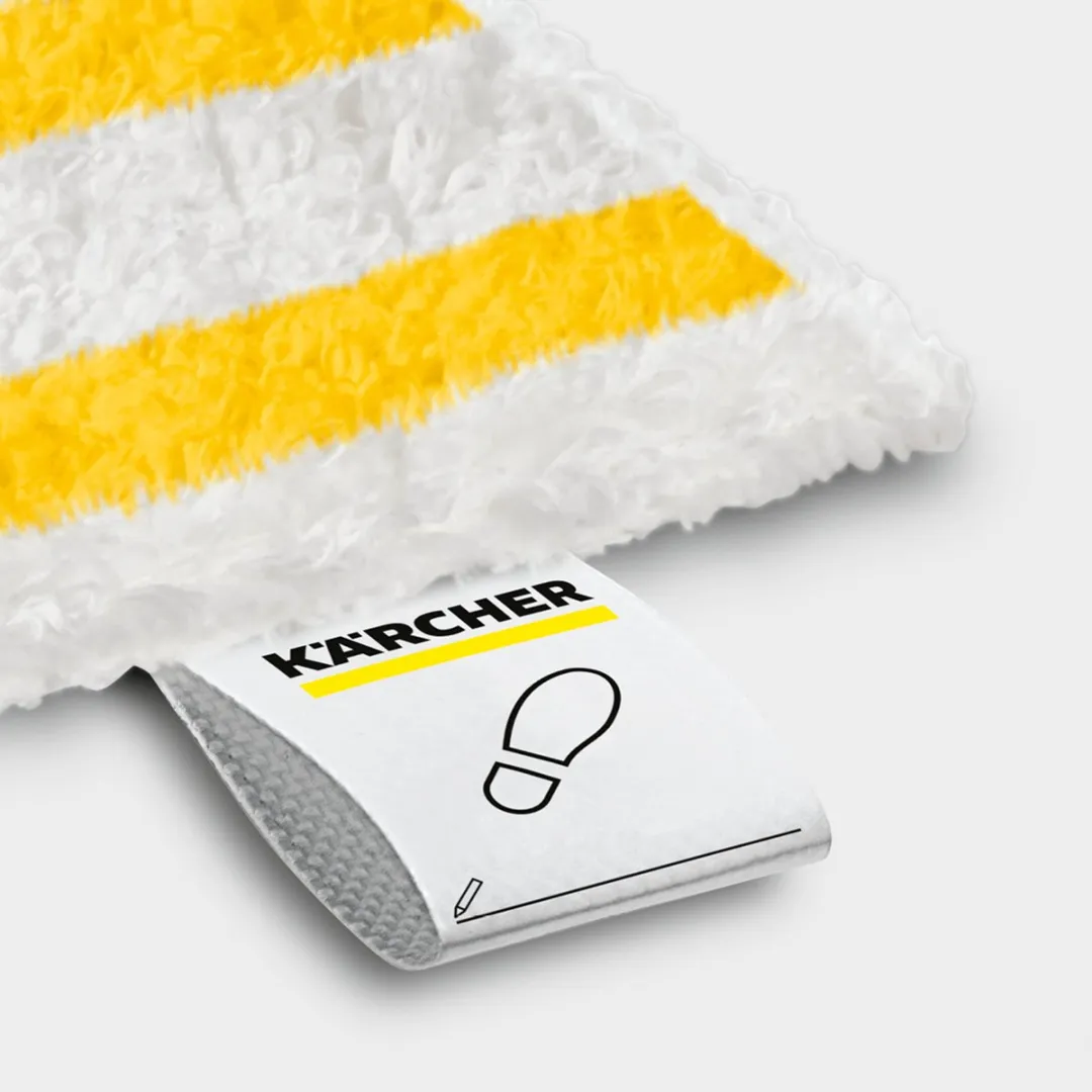 Kärcher EasyFix Vloerdoek 2 Stuks - Microvezel - Klittenband