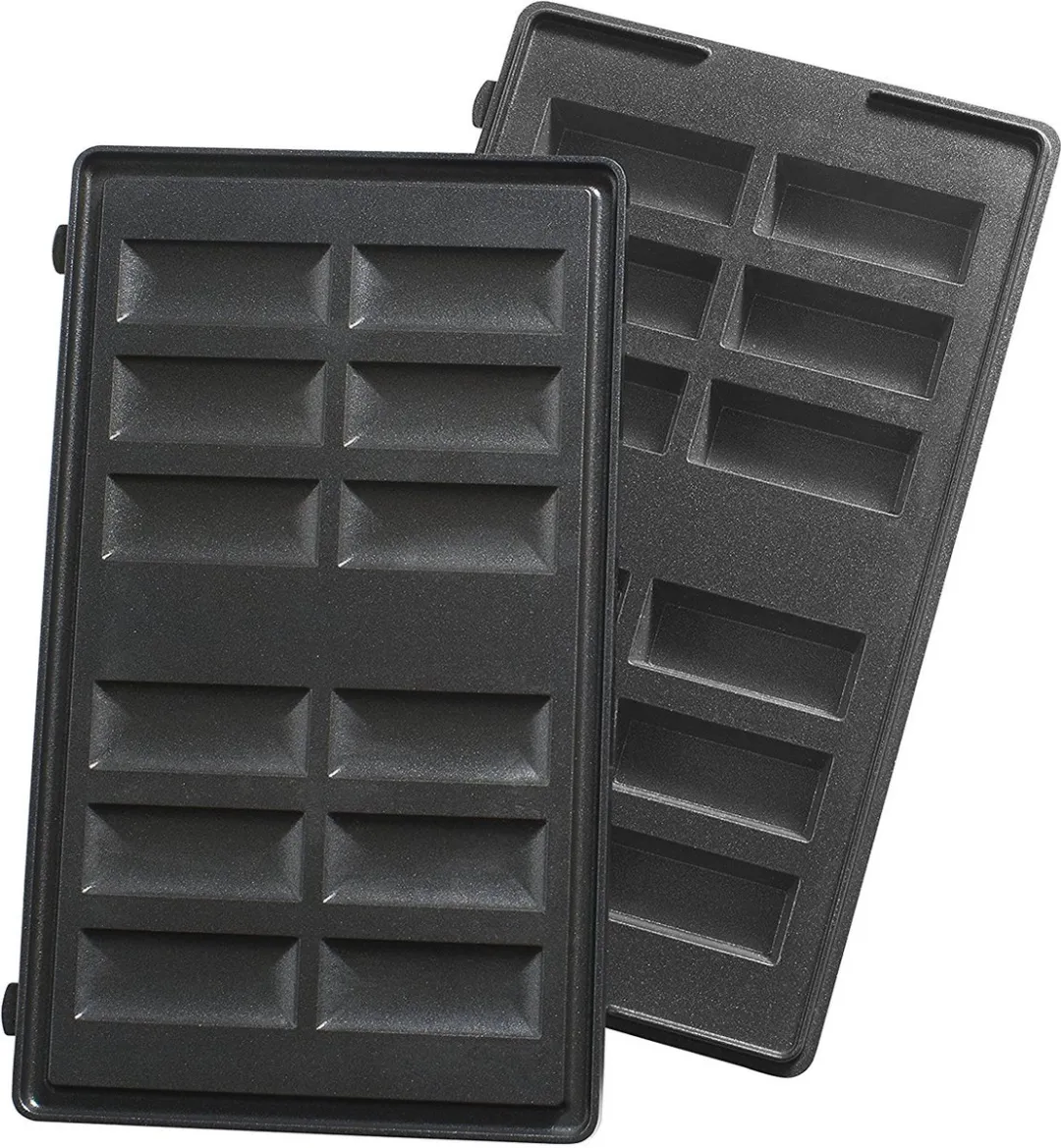 Tefal XA801312 Plaat Contactgrill Mini Staafjes Zwart