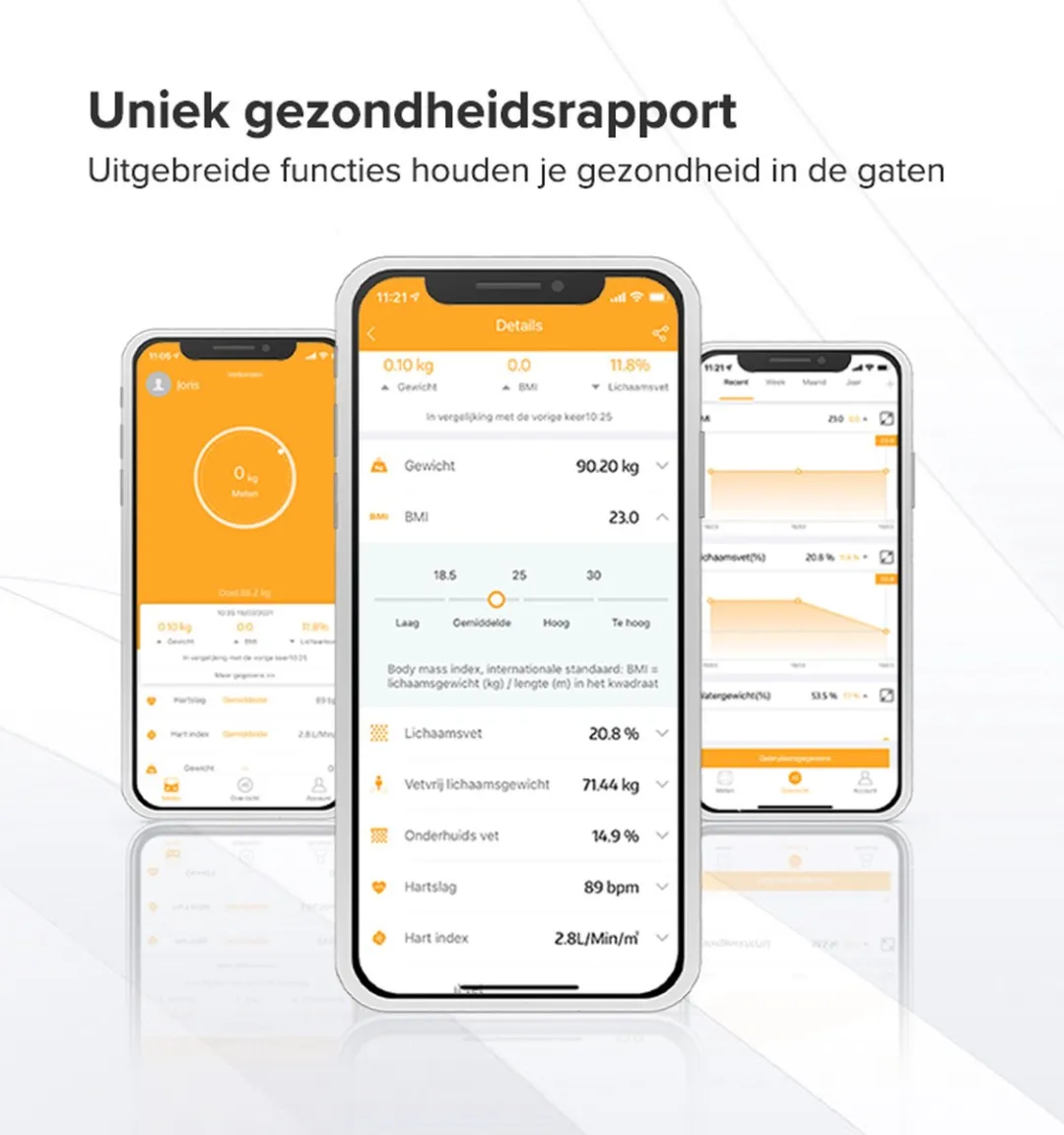 Robi S6 Personenweegschaal 180kg - Lichaamsanalyse - Zwart - afbeelding 6 van 6