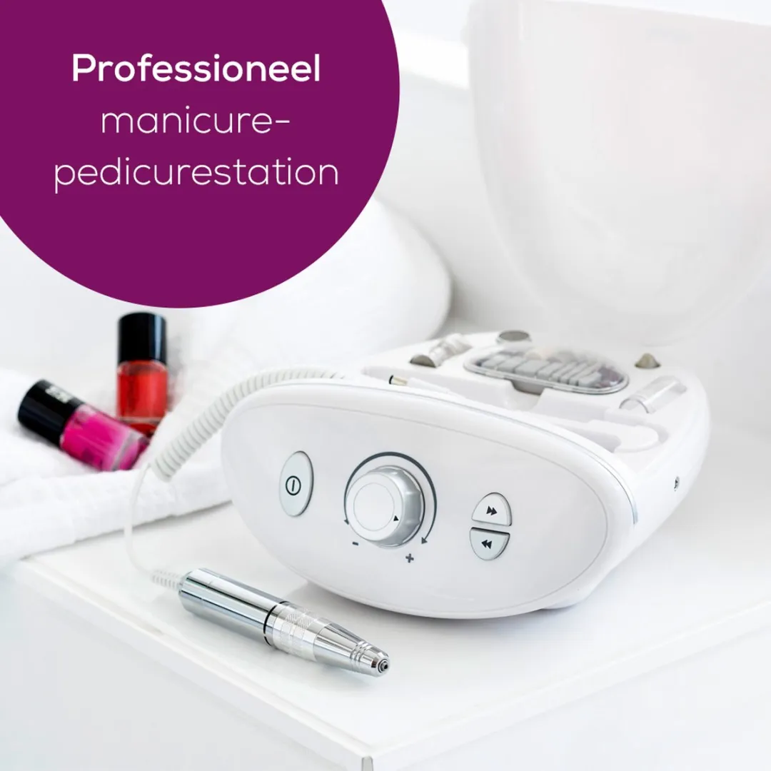 Beurer MP 100 Manicure- en Pedicureapparaat - 20.000 RPM - 10 Opzetstukken - Wit