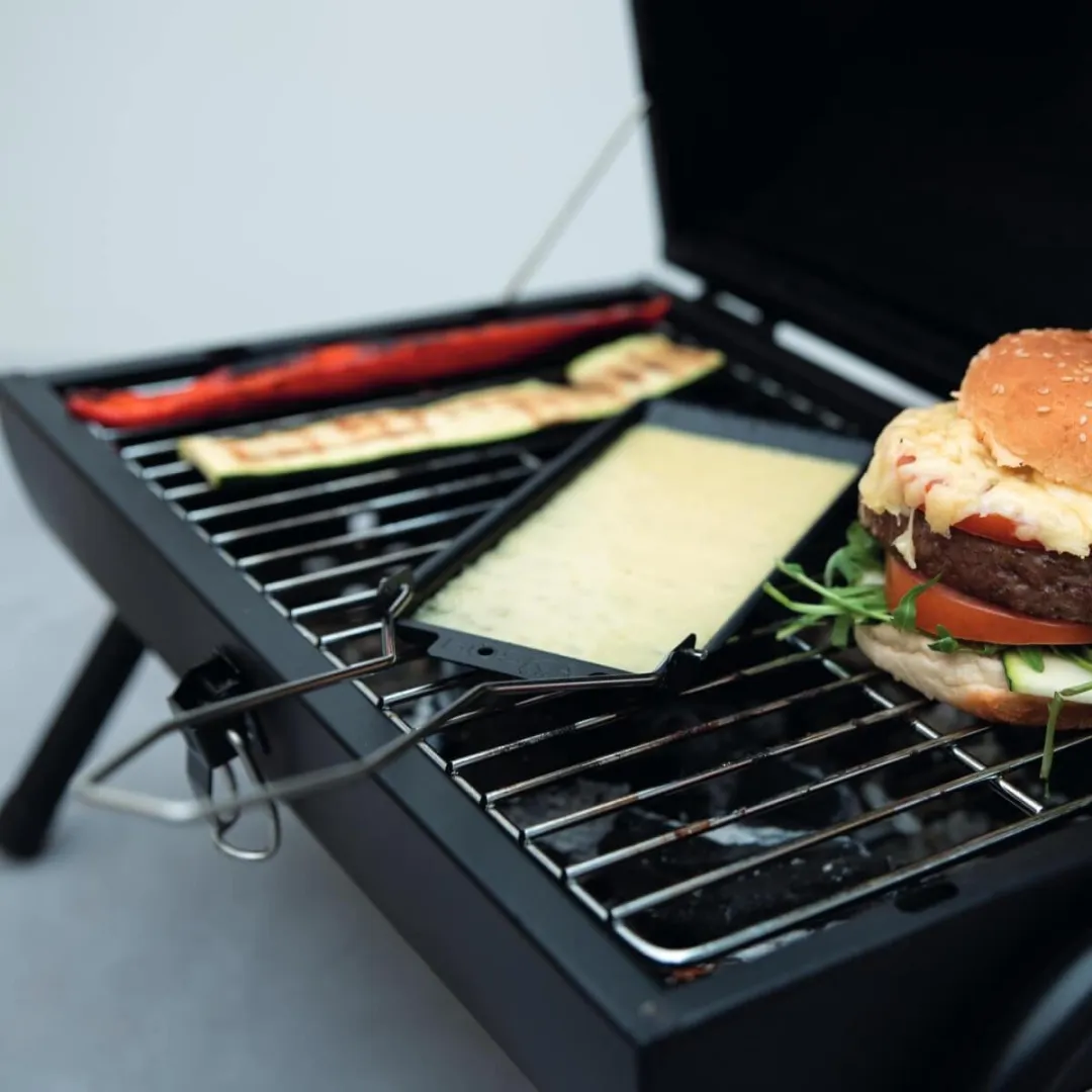 Boska Barbeclette Kaaspannetje BBQ - 175x85mm - Zwart